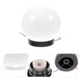 thumbnail image 5 of Pendant Shade Replacement Cream White Plastic 1Pack 6.09x5.89x5.89in, 5 of 5