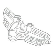 Genuine OE Mercedes-Benz Grille Assembly - 171-888-00-60