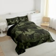 thumbnail image 3 of jejeloiu Military Camouflage Twin Comforter Sets,Retro Airplane Aircraft Bedding Set For Boys Kids Reversible 2 Pieces, 3 of 8