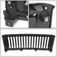 thumbnail image 6 of DNA Motoring GRF-OH-004-T3 For 2014-2015 Chevy Silverado 1500 Glossy Vertical Slat Front Bumper Hood Grille, 6 of 7