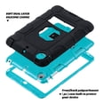 thumbnail image 5 of ULAK iPad mini 3 2 1 Case, Heavy Duty Three Layer Shockproof Sturdy Case with Kickstand for Apple iPad Mini 1st 2nd 3rd Generation for Kids, Black/Blue, 5 of 8