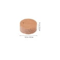 thumbnail image 2 of 3 Pcs Instrument de Musique Tuba Water Key Pads en Liège Naturel Professionnels (Kaki), 2 of 7