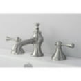 thumbnail image 2 of Kingston Brass KC7068BL 8 in. Widespread Bathroom Faucet, Brushed Nickel, 2 of 4