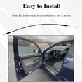 thumbnail image 6 of Front Left Interior Door Handle to Latch Cable Compatible with Honda Accord LX EX DX Hybrid 4Dr 2.4L 3.0L 2003-2007 Replace#: 72171-SDA-A02, 6 of 7