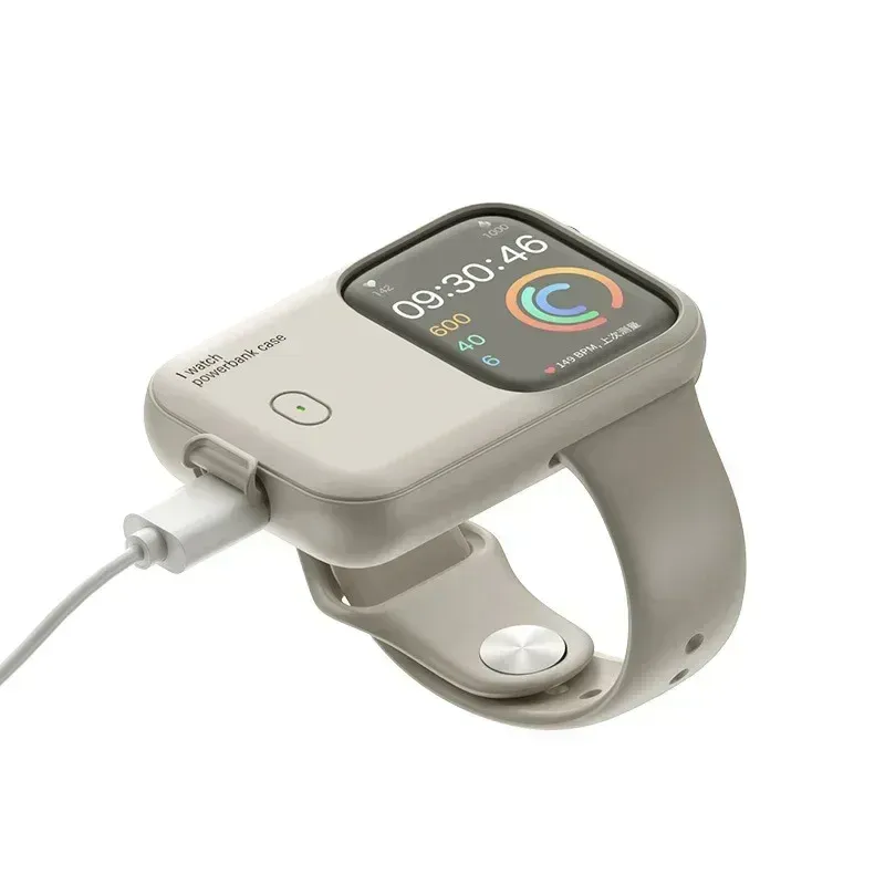 For Apple Watch Wireless Charger Portable Apple Watch 40mm 41mm 44mm 45mm 49mm S8 9 Spare Battery Charging Powerbank For iWatch