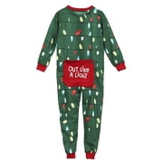 Inevnen Family Xmas Matching PJS Jumpsuit Pajamas Set Christmas Sleepwear Outfit Clothes