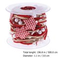 thumbnail image 2 of 1 Roll Christmas Five-pointed Star Ribbon DIY Ribbon Gift Ribbon Packing Ribbon, 2 of 9