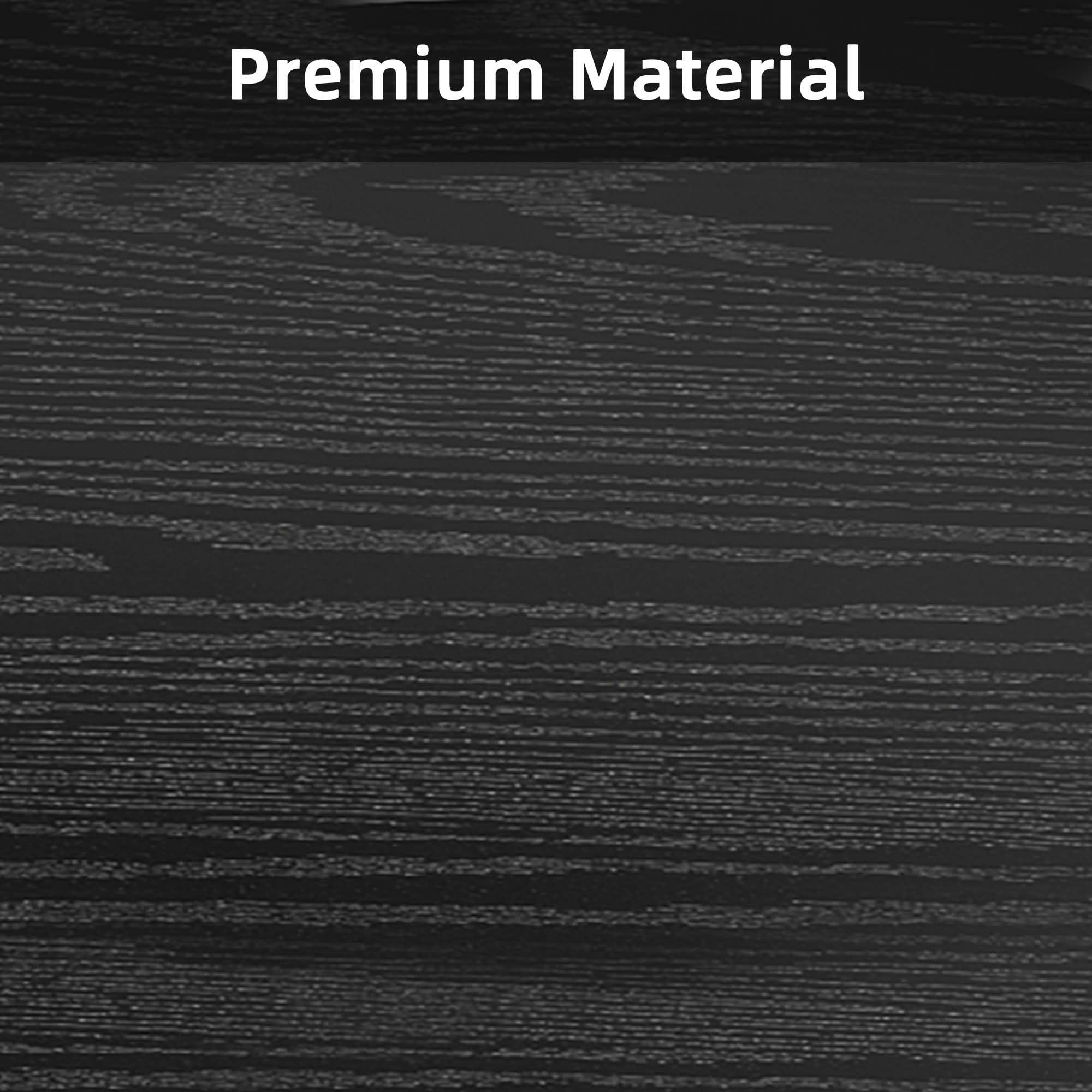 MAYEERTY 23.7" Round Cocktail Pub Table, Space-Saving Modern Rustic Table for Home Bar & Office Lounge, Anti-Wobble Stable Design