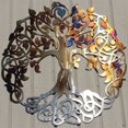 thumbnail image 5 of Árbol de la vida de metal, colgante de pared para el hogar, de hierro forjado, diseño lleno de vida, 5 of 5