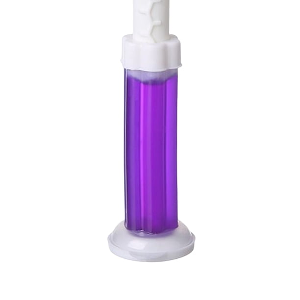 Gel Limpiador De Baños Flower Toilet Cleaner Gel Desodorante Ambientador Aguja Detergente (Lavanda) Ndcxsfigh Libre de BPA