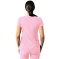 thumbnail image 2 of Adar Addition Scrubs For Women - Modern V-Neck Scrub Top, 2 of 7