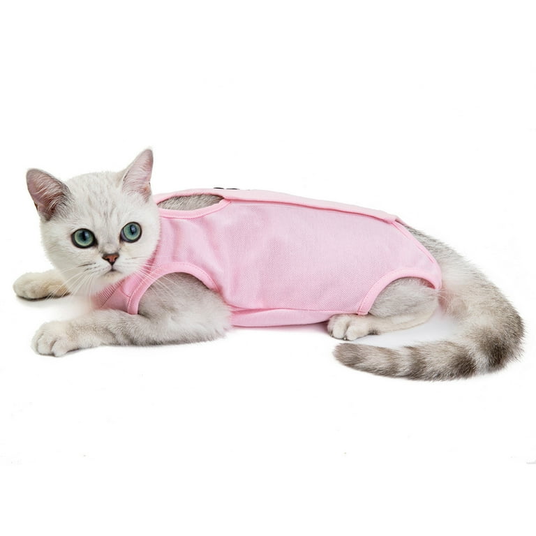 SPRING PARK Pet Cat Sterilization Post Surgery Weaning Clothes