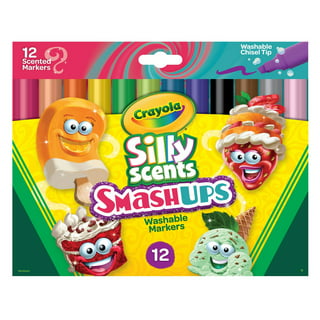 Crayola Silly Scents Sweet & Stinky Scented Markers, 20Count, Washable  Markers, Gift for Kids, Age 3, 4, 5, 6