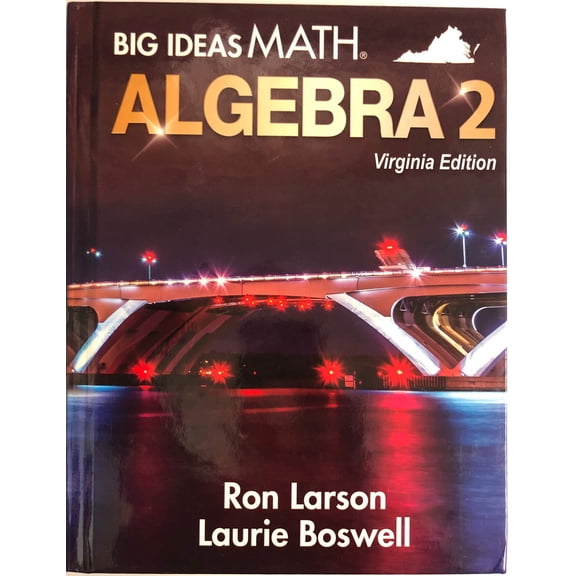 Pre-Owned Big Ideas Math Algebra 2, Virginia Edition.