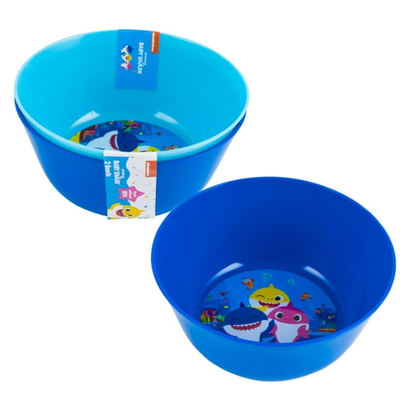 Baby Shark 2pk Bowl, 2 assorted