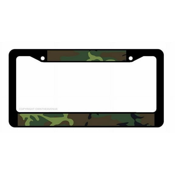 Camo Car Truck Auto License Plate Frame