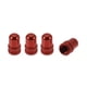 thumbnail image 1 of 4 Piezas de Tapas de Válvula de Neumático a Prueba de Polvo de 16 mm, Cubiertas de Válvula de Neumático para la Mayoría de los Coches y Camiones, Aleación de Aluminio Roja, 1 of 1