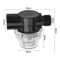thumbnail image 6 of RV Trailer Water Pump Strainer Filter 50 Mesh Stainless Steel Screen, 6 of 9