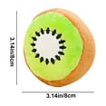 thumbnail image 3 of CQCYD Toys under $5 Squeaky Plush Dog Toy Dog Squeaky Toys Cute Stuffed Plush Fruits Dog Toys for Puppy Small Medium Dog Pets, 3 of 6