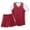 Red, variant on Girls Athletic Sets Unisex Training Sports Team 5 14 Years Kids Summer Clothes,Red,Size 4XL
