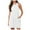 White, variant on Womens Sleeveless Mini Tank Dress Casual Workout Sport Tennis With 2 Pockets Dress