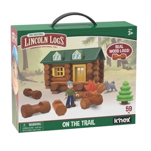Lincoln Logs On the Trail, 59-Piece Building Set