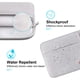 thumbnail image 3 of Lacdo Funda Protectora Compatible con 13 pulgadas Nuevo MacBook Air M3 A3113 M2 A2681 M1 A2337 2024-2018 | 13 pulgadas Nuevo MacBook Pro M2/M1 A2338 A2251 A2289 | 12.9 pulgadas iPad Pro 6ª 5ª 4ª, Gris, 3 of 5
