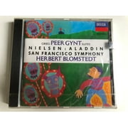 Grieg - Peer Gynt Suites; Nielsen - Aladdin / San Francisco Symphony, Herbert Blomstedt / London Records Audio CD 1991 / 425 857-2