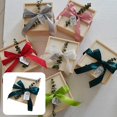 thumbnail image 1 of Sliding Cover Gifts Package Box Square Wood Wedding Favor Gift Wrap Box Desktop Decor, 1 of 8