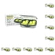 thumbnail image 1 of Tapones para los Oídos Kearding Silicona 10Conjunto Verde 4 piezas, 1 of 6