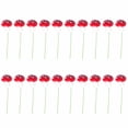 thumbnail image 1 of 30Pcs Mini Mushrooms Red Resin Mushrooms Micro Landscape Adornment, 1 of 9