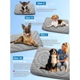thumbnail image 6 of Dog Cooling Mat, Anti-Slip, Thick 3D Orthopedic Summer Pad for Dogs & Cats, Q-MAX > 0.5, Non-Toxic, Machine Washable, Chew-Resistant, Portable for Crate, Bed, Sofa, Car (Cool Grey, Small), 6 of 9