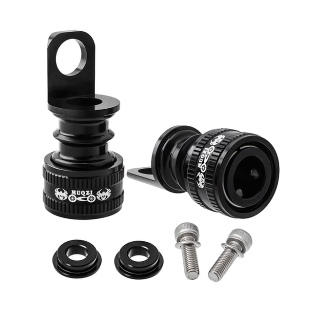 Soporte de pedal de liberación rápida Sunnimix Soporte para pedales de bicicleta negro