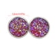 thumbnail image 5 of Pendientes Gotas Minnieouse Acero inoxidable Galvanoplastia fina Rosa Púrpura AP009493-03B, 5 of 6