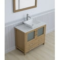 thumbnail image 5 of Vanity Art 36" Single Sink Freestanding Bathroom Vanity Set with Engineered Marble Top and Mirror, 5 of 10