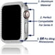 thumbnail image 4 of Estuche de diamantes para Apple Watch Series 9 8 7 41 mm 45 mm, cubierta de parachoques de metal para iWatch 9 8 6 SE 40 mm 44 mm, marco ultrafino protector, 4 of 5