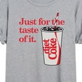 thumbnail image 3 of Diet Coke - Just For The Taste Of It - Juniors Ideal Flowy Muscle T-Shirt, 3 of 5