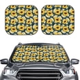 thumbnail image 2 of Wukai Sunflowers Car Front Windshield Sun Shade,Sun Visor Shield Block Automotive Interior Protector Blocks UV Rays-Large, 2 of 6