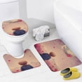 thumbnail image 4 of teenager in Poppy Field Under Full Moon Shower Curtain Waterproof Bathroom Curtain Set with Hooks Home Decor Bathroom Curtains 4pcs, 4 of 6