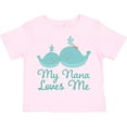 thumbnail image 3 of Inktastic My Nana Loves Me Boys or Girls Toddler T-Shirt, 3 of 5