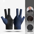 thumbnail image 1 of Pool Cue Mitts mano izquierda interior juego profesional billar accesorios para mujeres Azul oscuro Cola Guantes de billar, 1 of 8
