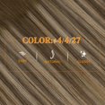 thumbnail image 2 of 4 Uds cola de caballo Bump it UP volumen insertos peines peine de pelo esponjoso Herramienta de Peinado con banda de goma elástica (2 negros + 2 café), 2 of 5
