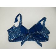 prAna Abella Size Small (S) 34 D-Cup Underwire Bikini Top Deep Indigo Cha Cha