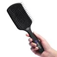 thumbnail image 6 of Ergo Super Gentle Large Paddle Hair Brush Detangling Brush Black (ERG1000), 6 of 7