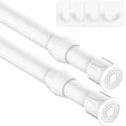 thumbnail image 1 of 2PCS punch-free telescopic pole + 2pcs universal pole holder (pair), 1 of 4