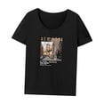 thumbnail image 3 of Camiseta para Mujer Verano Tops de Verano para Caminar Compras Regalo del día de San Valentín SG, 3 of 7