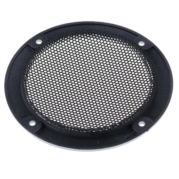 LeeQinersw 3 Inch Speaker Cover Round Grill Protection Speaker Decorative black