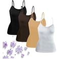 thumbnail image 2 of Pack 4 Blusas De Tirante Microfibra Fresca Basicos De Mujer LOLE  Blusa, 2 of 6