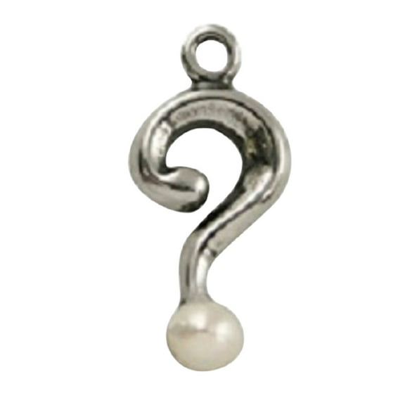 Sterling Silver 16" .8mm The Proposition Question Mark Pendant Necklace
