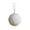 White, variant on XYAIYT Christmas Decorations Christmas Ornaments Patterned Fabric Foam Hanging Balls for Tree Window and Home Long Lasting Mesh with Loop Tree Decor Shatterproof Balls 3.1in Beige
